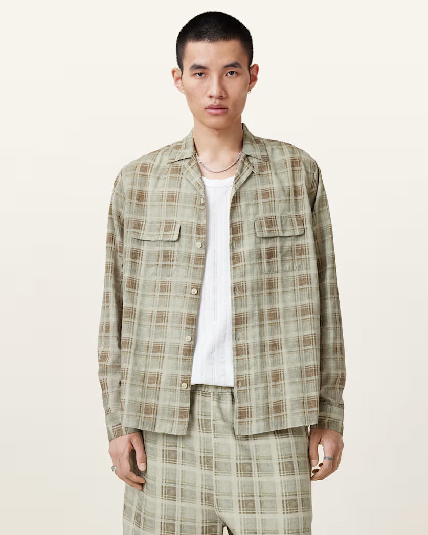 Seattle Checked Long Sleeve Shirt