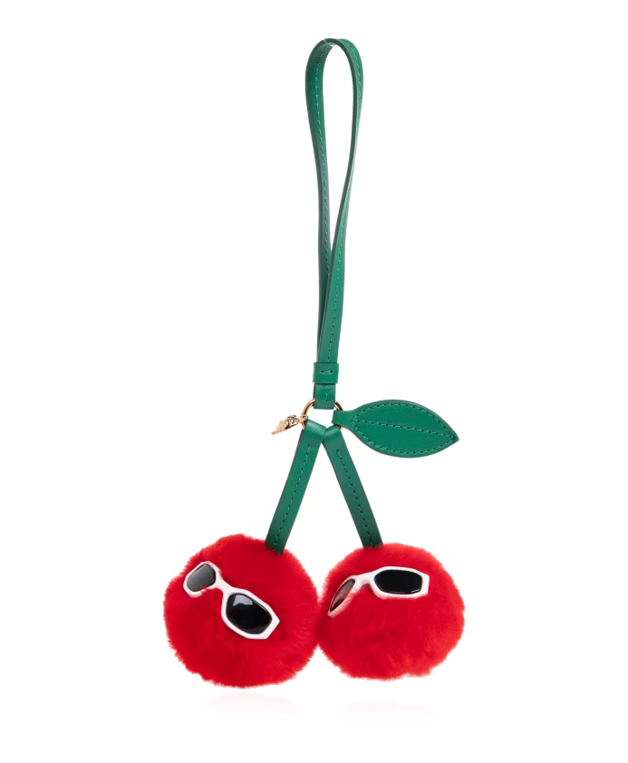 Furry bag charm