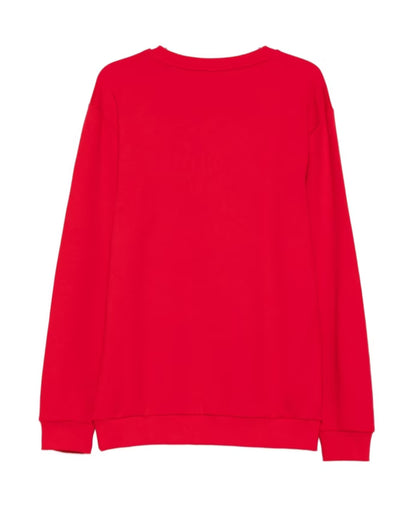Moschino Red Sweatshirt AW25 Stylish Casual Wear