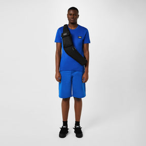 Logo Plaque Crossbody Belt Bag