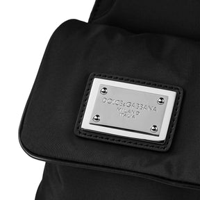 Logo Plaque Crossbody Belt Bag