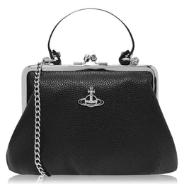 Textured Johanna Frame Purse