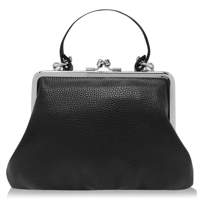 Textured Johanna Frame Purse