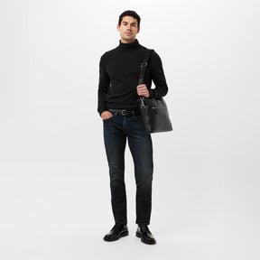 Smooth Leather Weave Belt