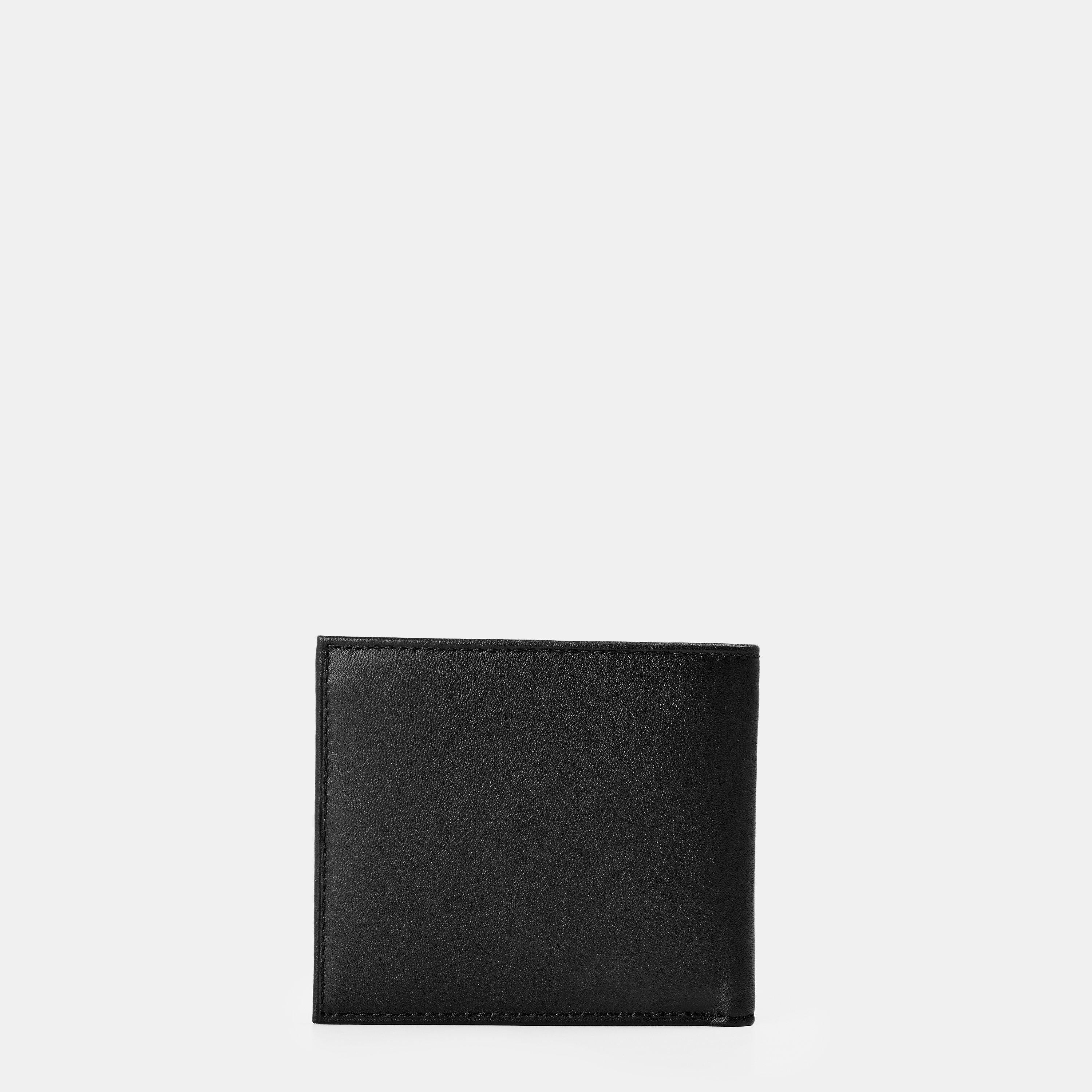 Men's Smooth Leather Billfold Wallet