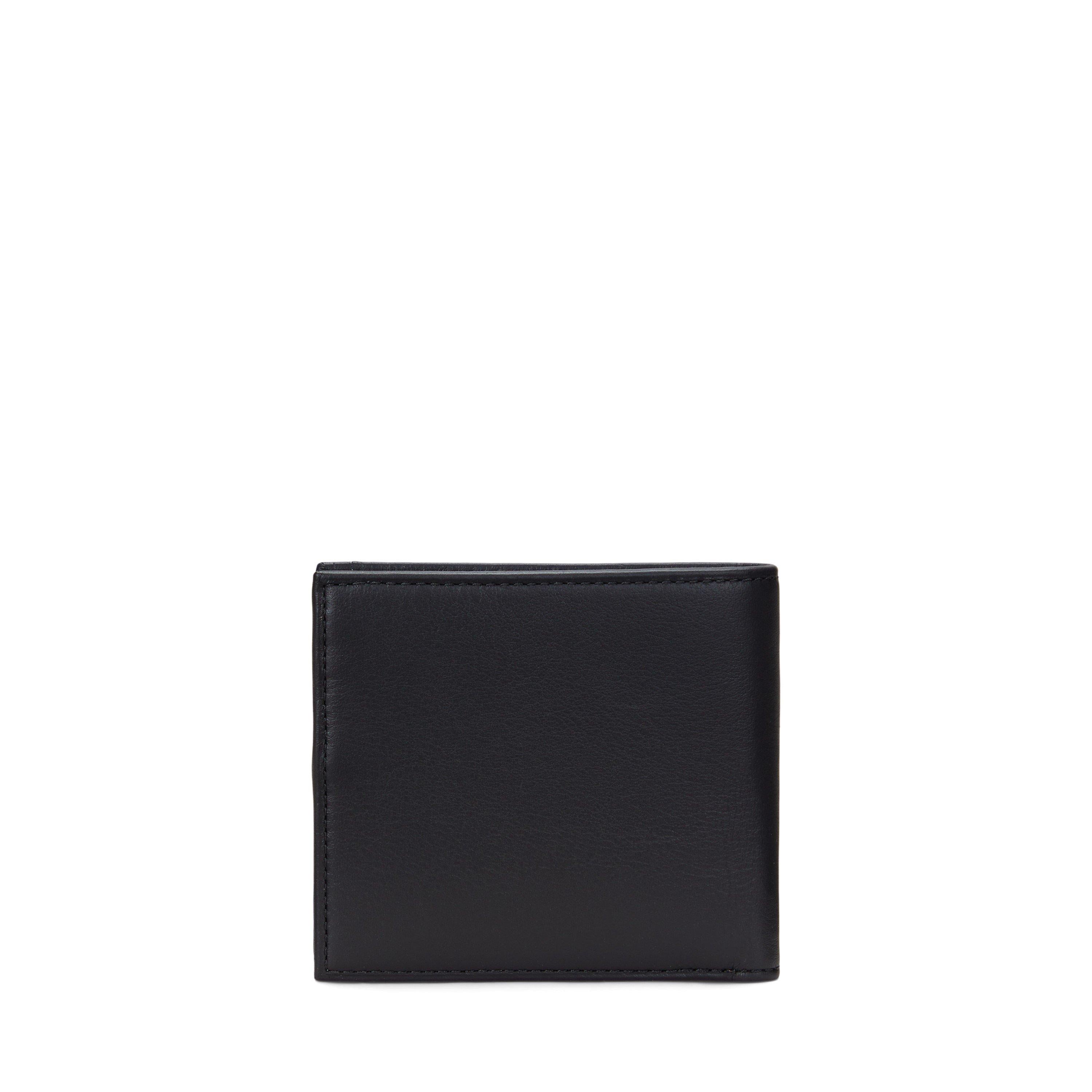 Smooth Leather Billfold Wallet