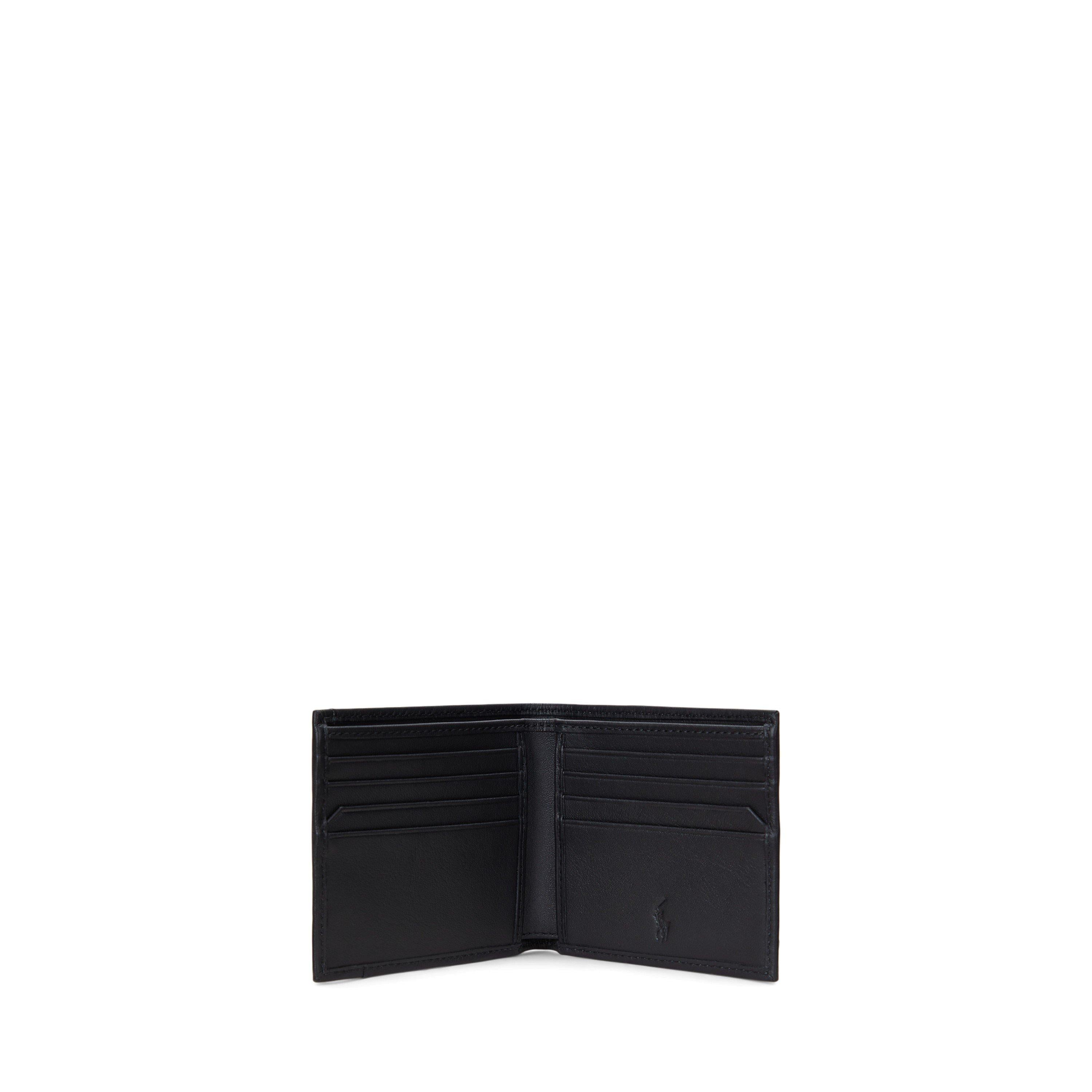 Smooth Leather Billfold Wallet