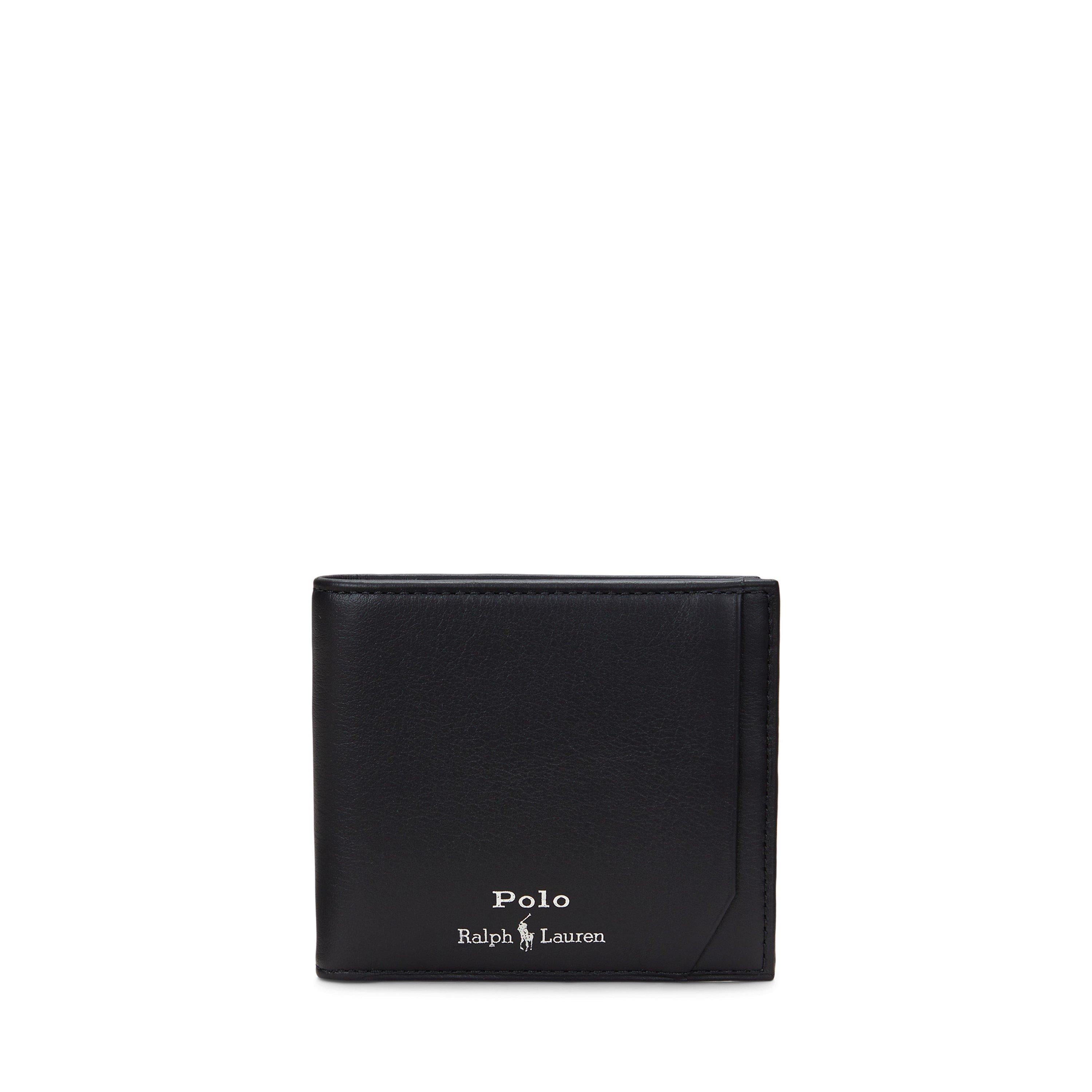 Smooth Leather Billfold Wallet