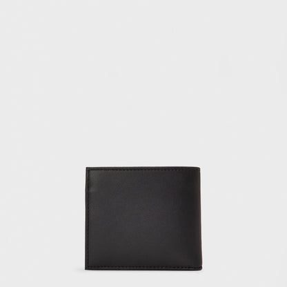 Mens Smooth Leather Billfold Coin Wallet