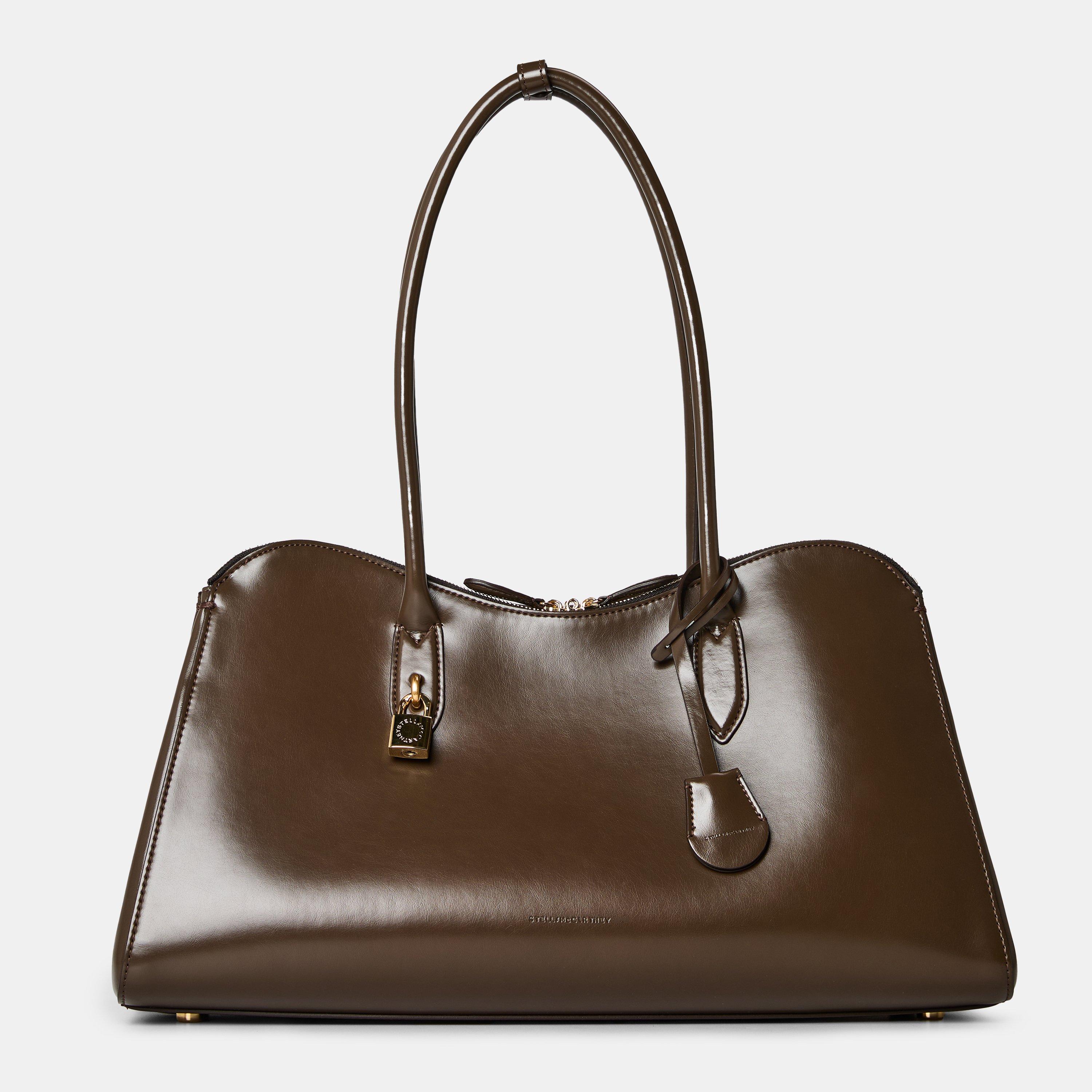 Shiny Ryder Top Handle Bag