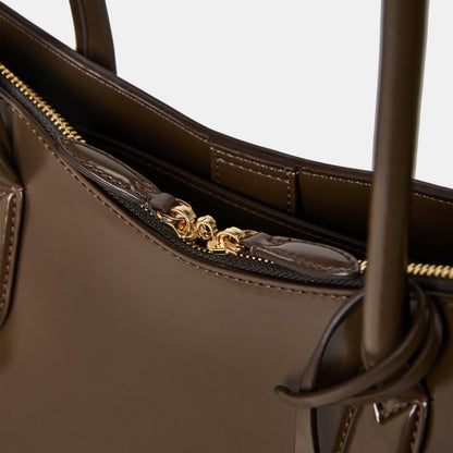Shiny Ryder Top Handle Bag