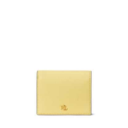 Compact Trifold Leather Billfold Wallet