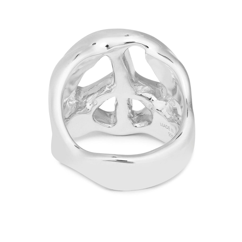 Peace Motif Ring