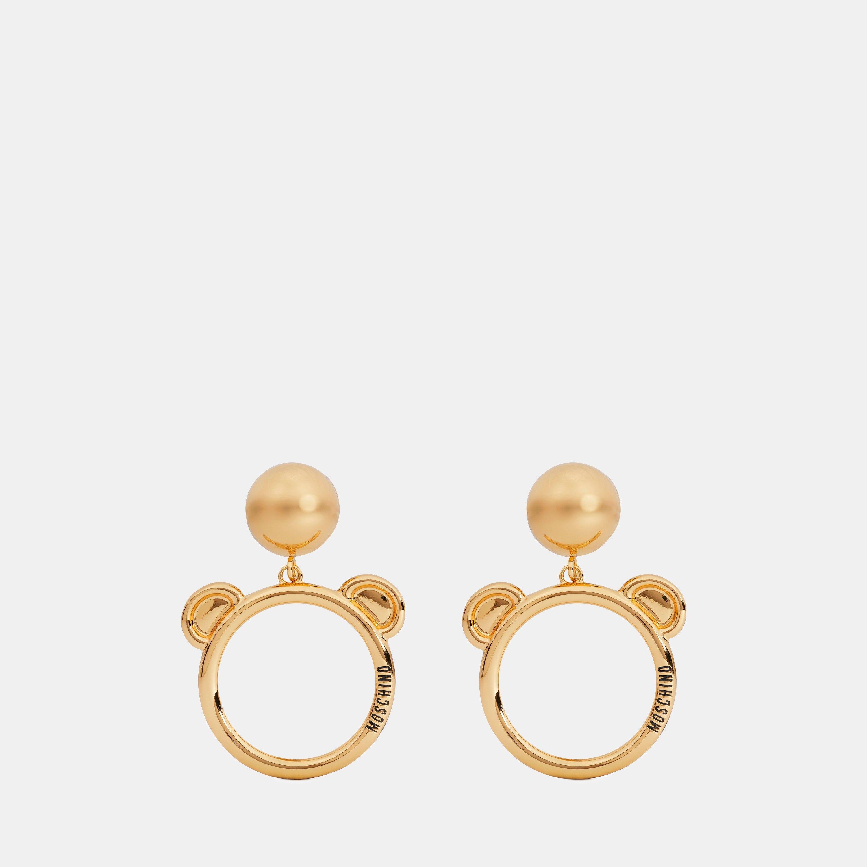 Teddy Clip Earrings