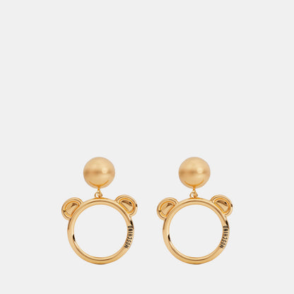 Teddy Clip Earrings
