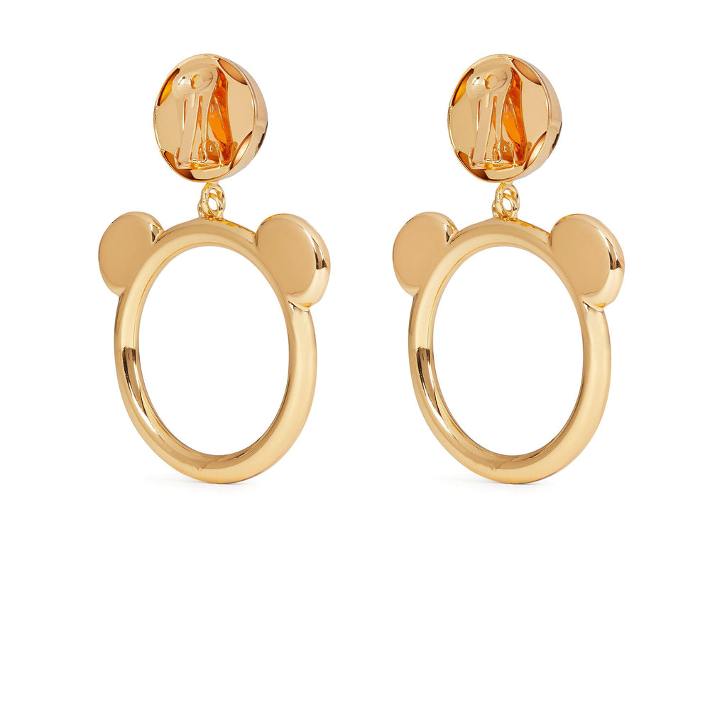 Teddy Clip Earrings