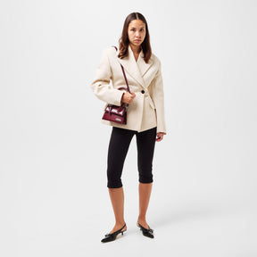 Women's Jacquard Top Handle Bag