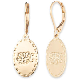 Lauren Ralph Lauren Logo Drop Earrings