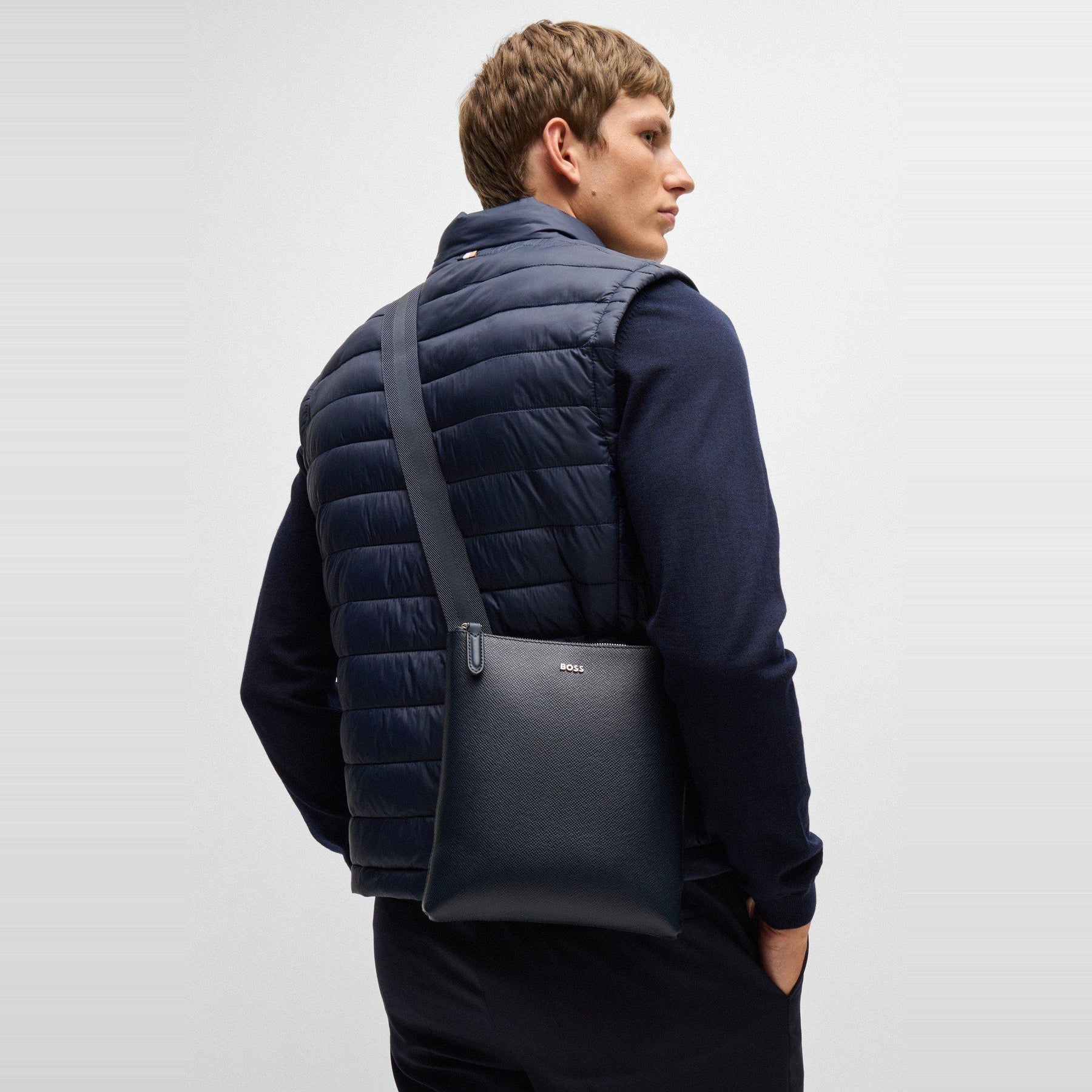 Men's Moonstruck Envelope Bag, Hands-free Convenience Crossbody