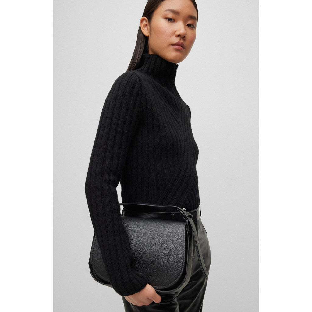 Leti Saddle 10242100 01 Shoulder Bag Womens