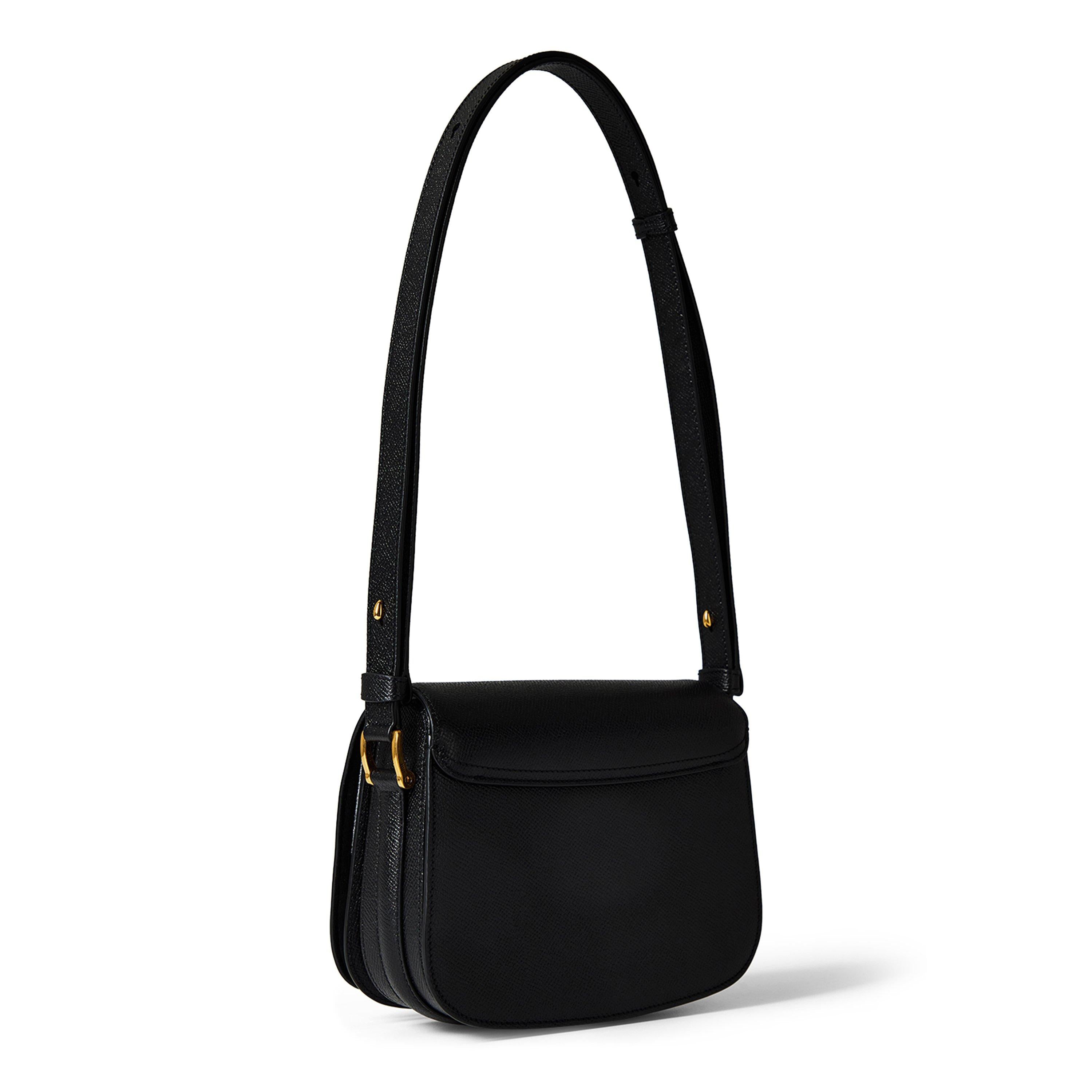 Ami De Coeur Grained Shoulder Bag