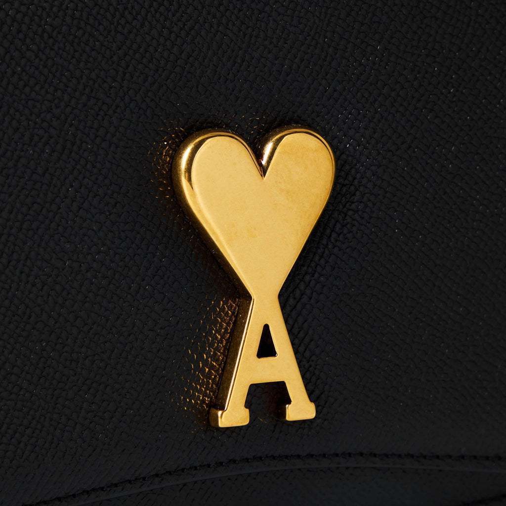 Ami De Coeur Grained Shoulder Bag