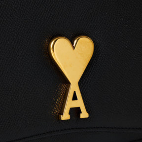 Ami De Coeur Grained Shoulder Bag