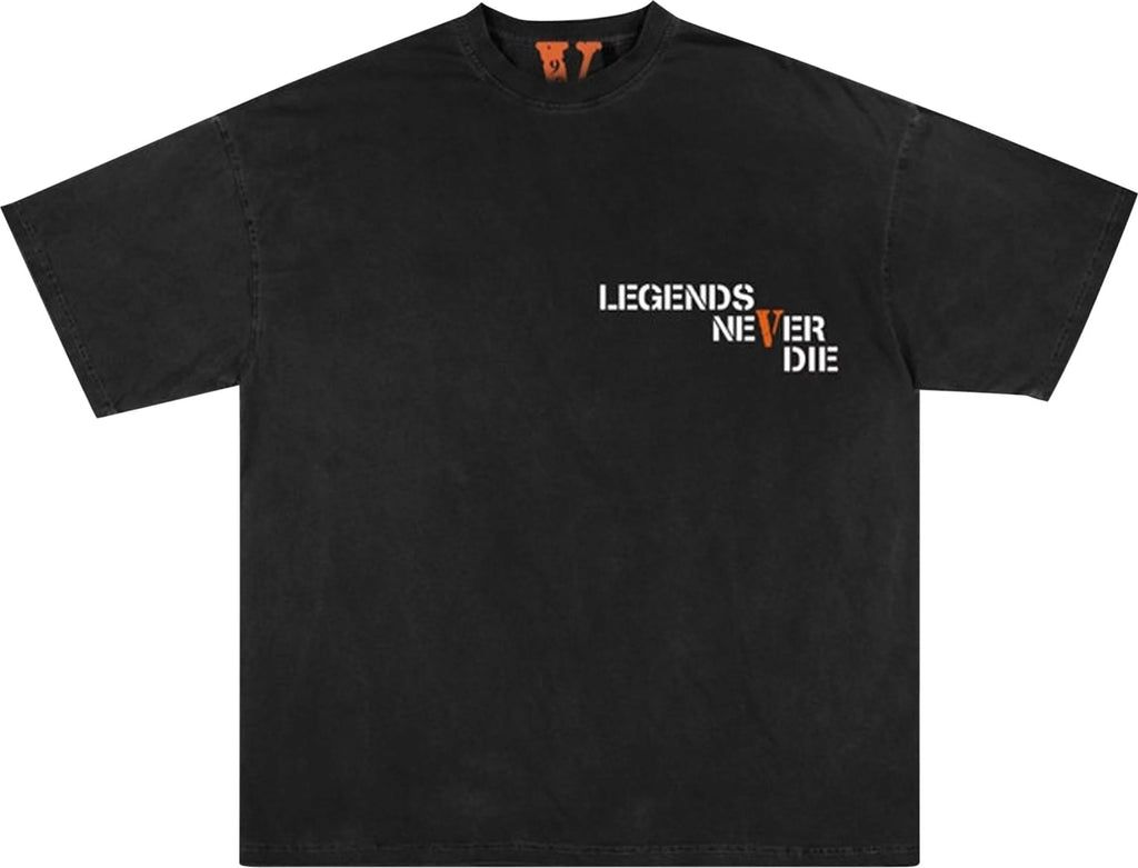 VLone x Juice WRLD Tee Black
