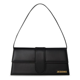 Plain Leather Le Bambino Long Flap Bag