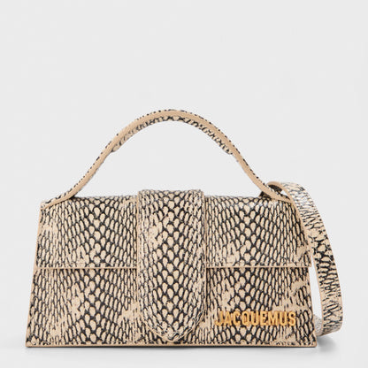 Plain Leather Le Bambino Crossbody Bag