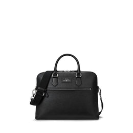 Pebble Leather Commuter Laptop Bag