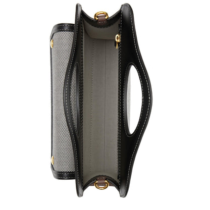 Logo Leather Pocket Mini Handbag