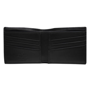 Men's Embossed Leather Saturn Orb Wallet