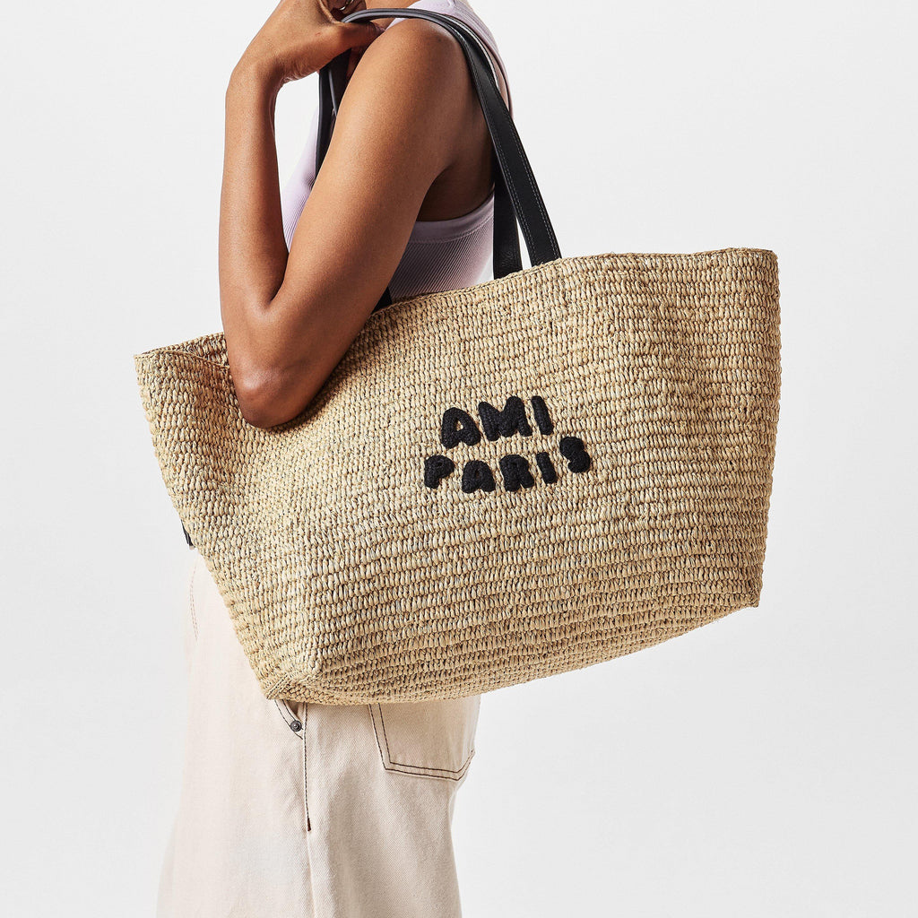 Raffia Tote Bag
