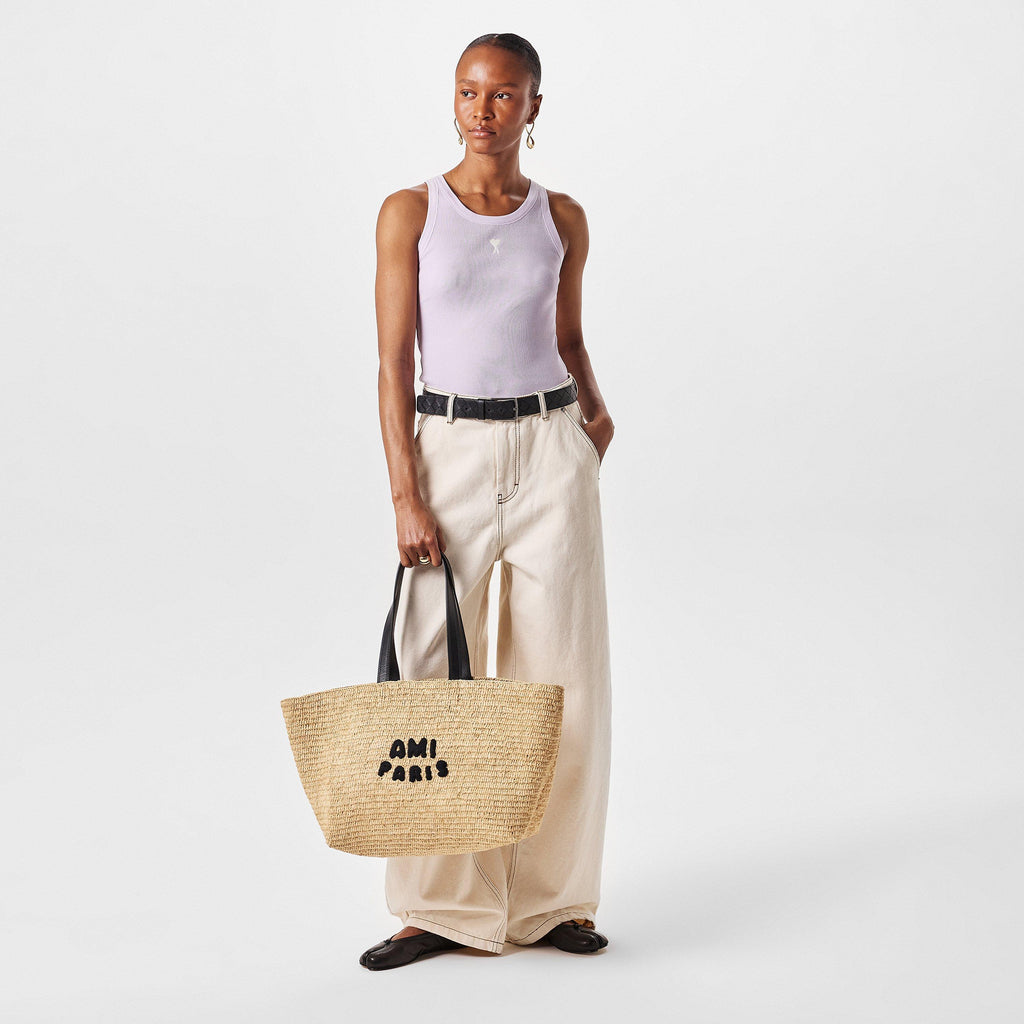 Raffia Tote Bag