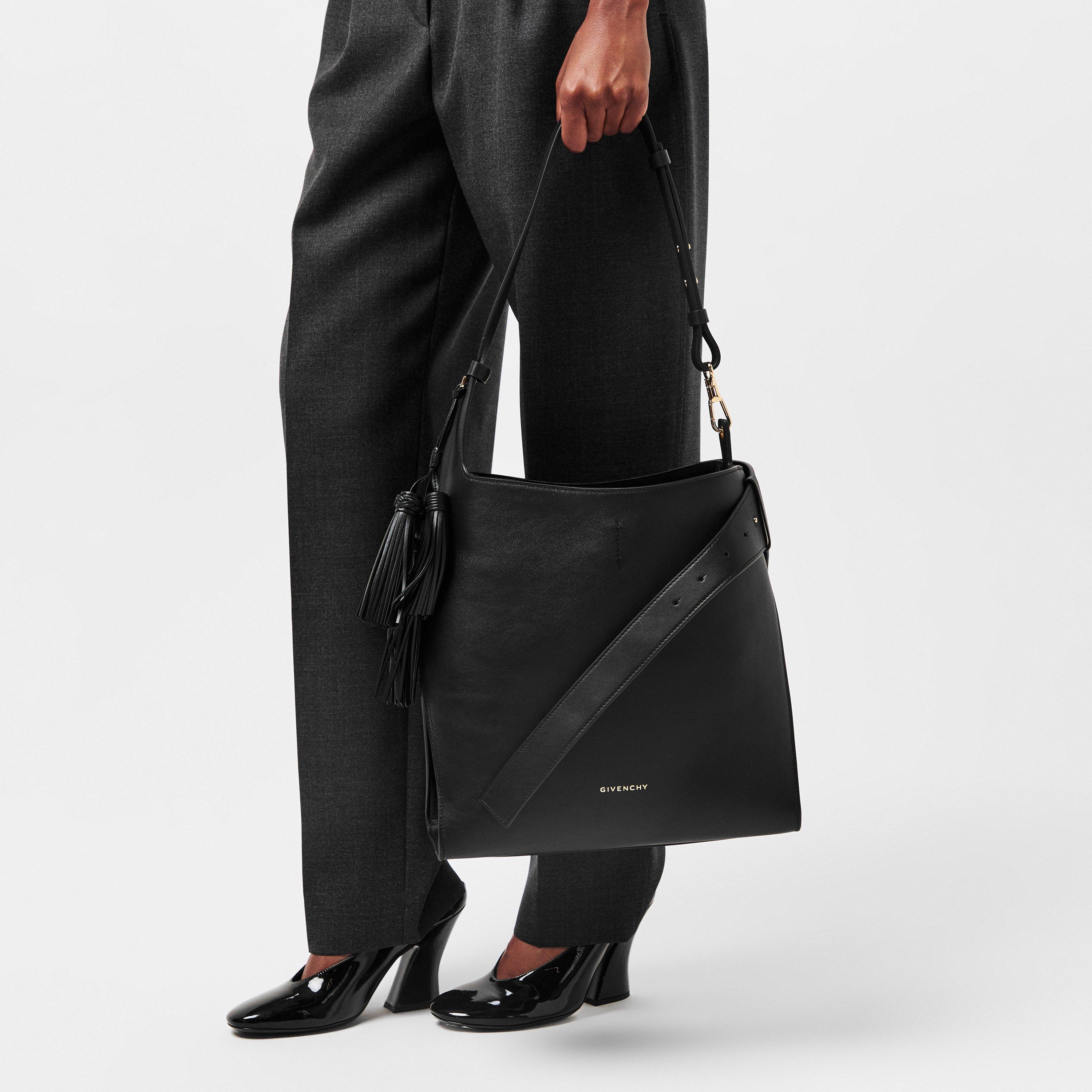 Medium Belted Hobo Bag