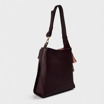 Medium Belted Hobo Bag