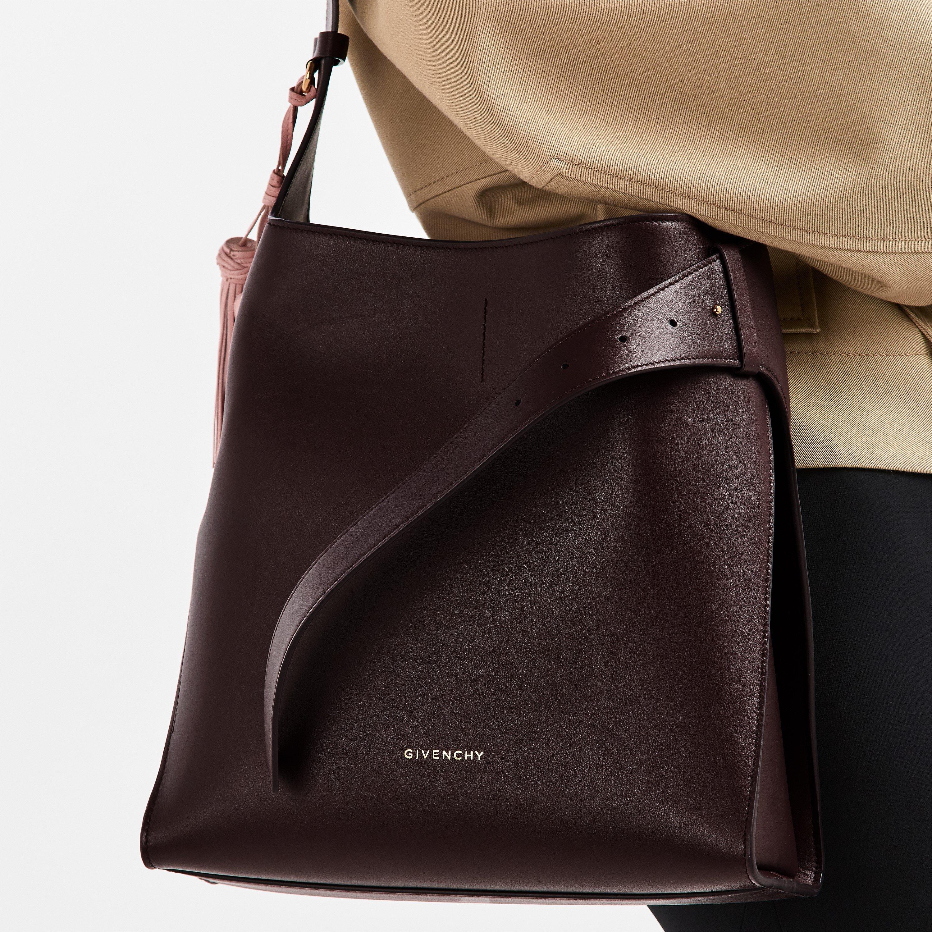 Medium Belted Hobo Bag