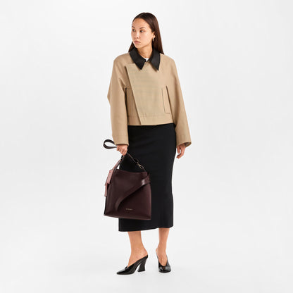 Medium Belted Hobo Bag