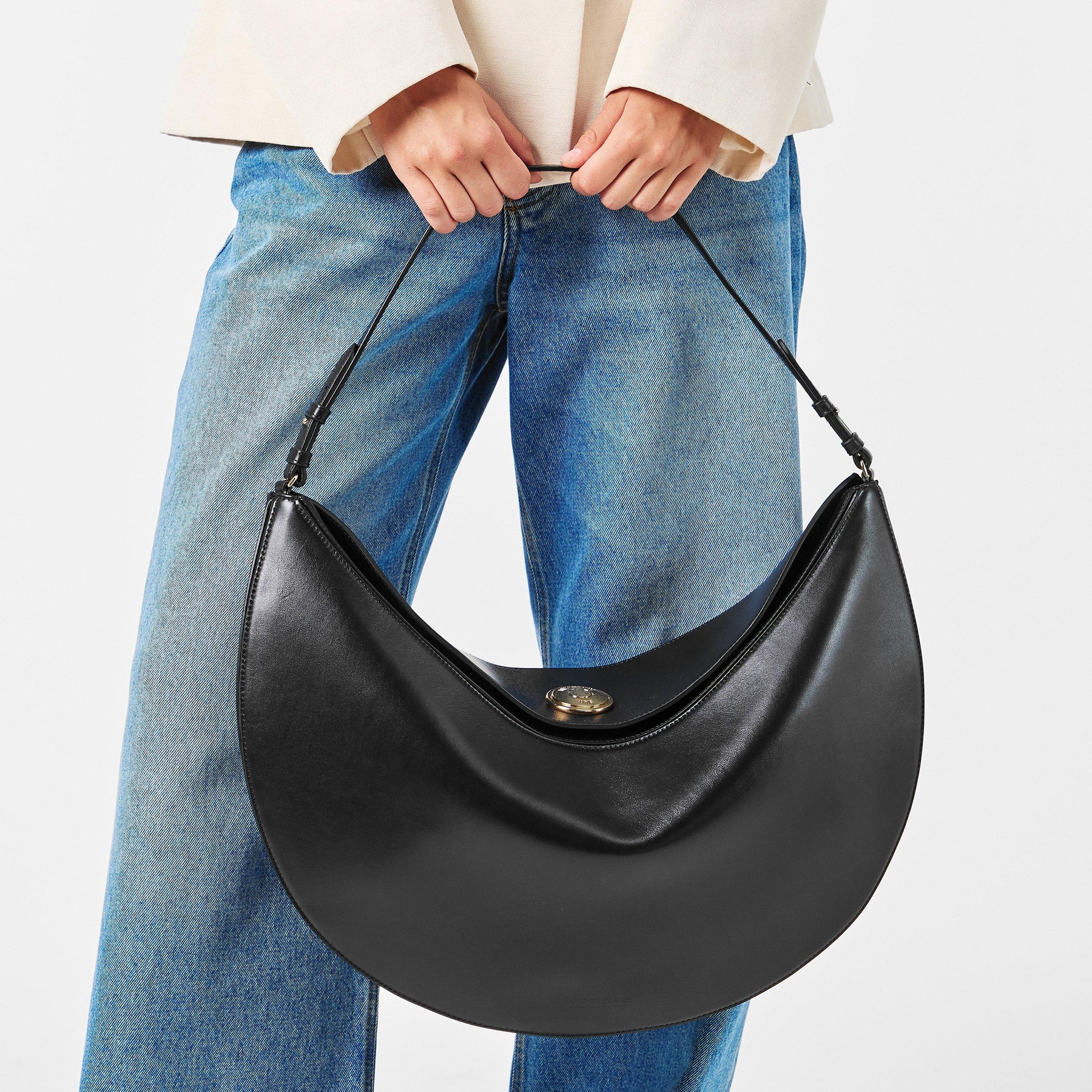 Women's Jacquard Calisso Rond Hobo Bag