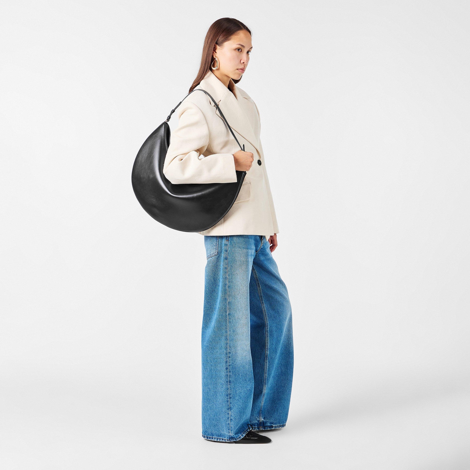 Women's Jacquard Calisso Rond Hobo Bag