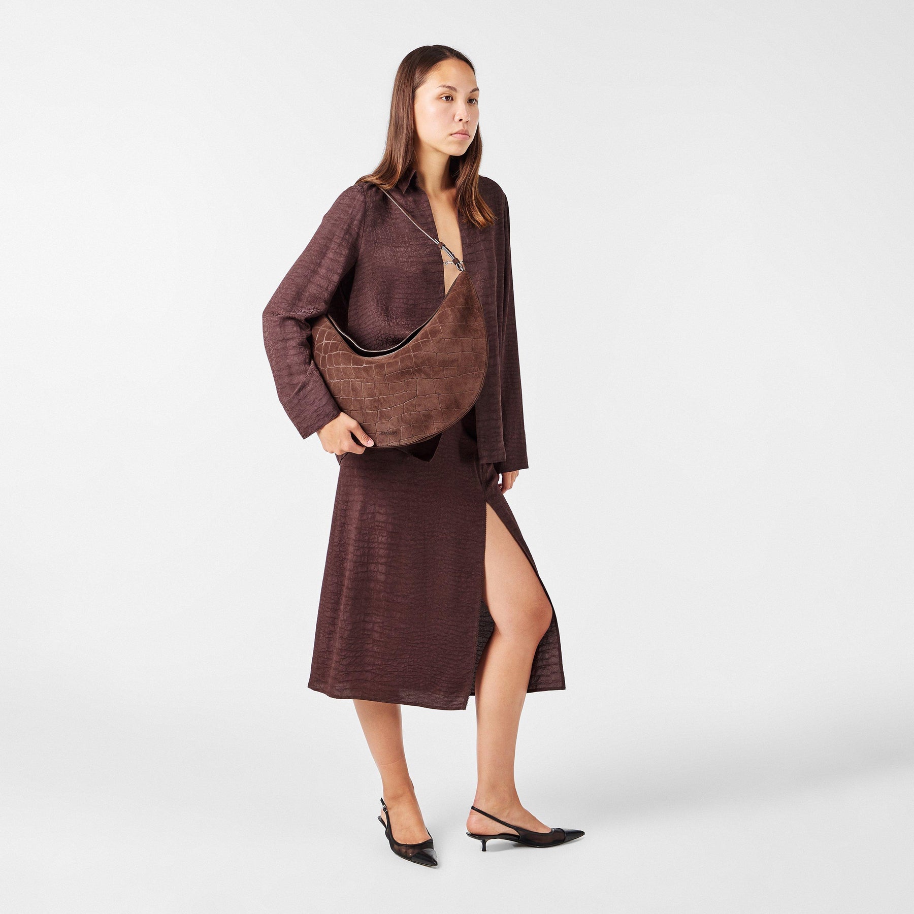 Women's Jacquard Calisso Rond Hobo Bag