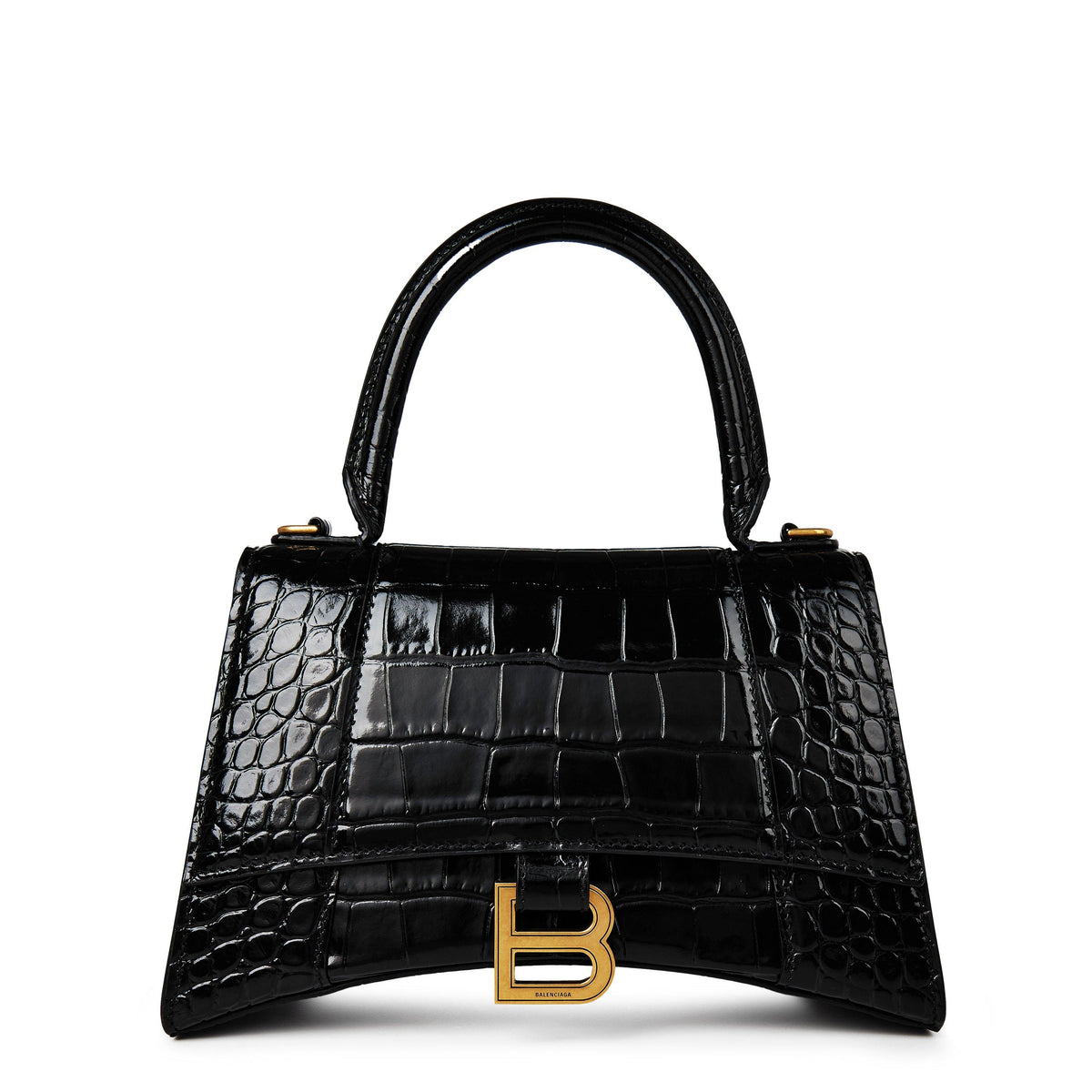 Hourglass Small Crocodile Handbag