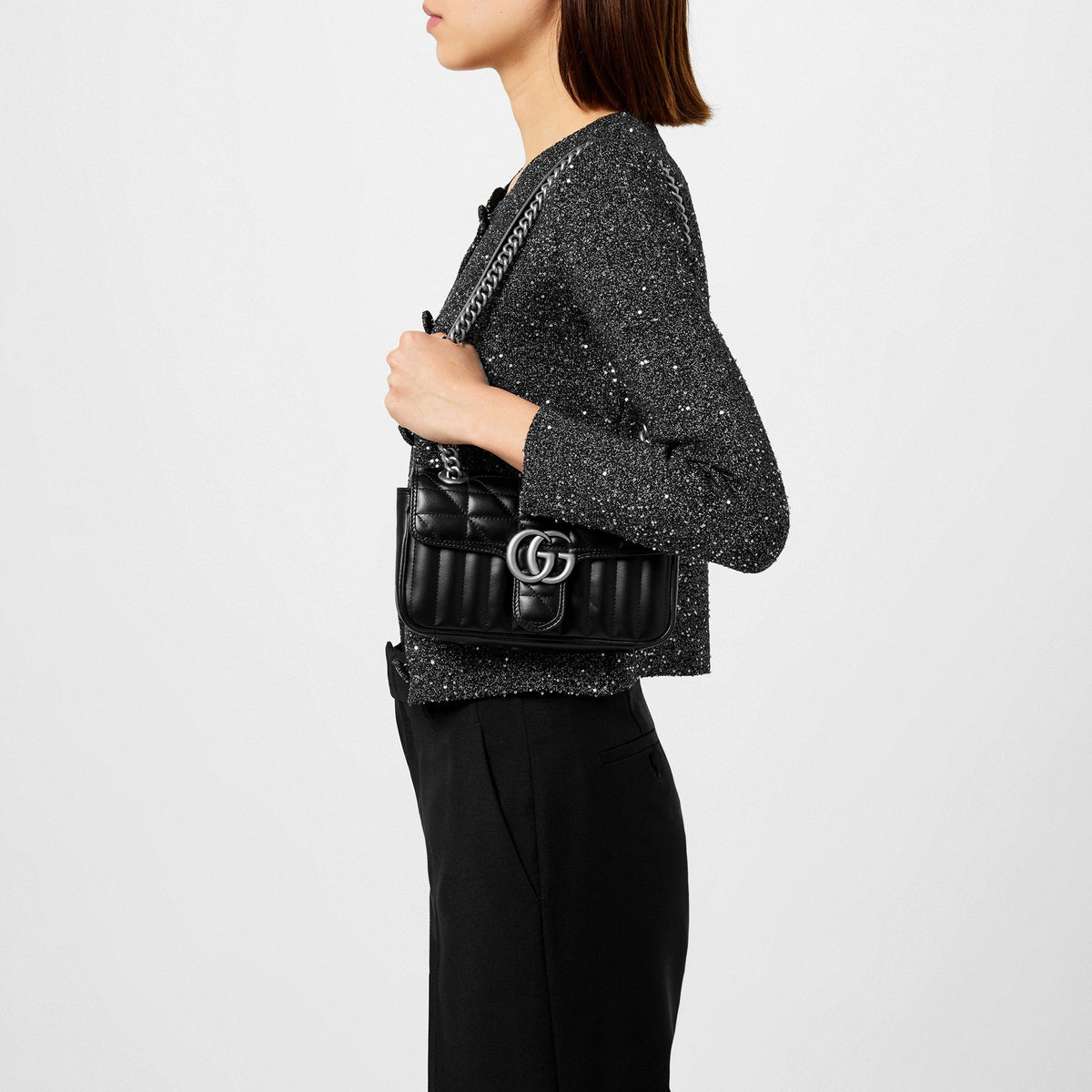 Mini Marmont GG Shoulder Bag