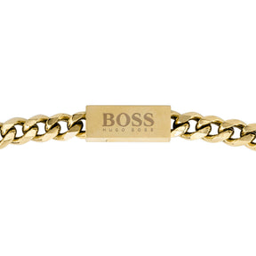 BOSS Gents Chain For Him Gold IP Necklace