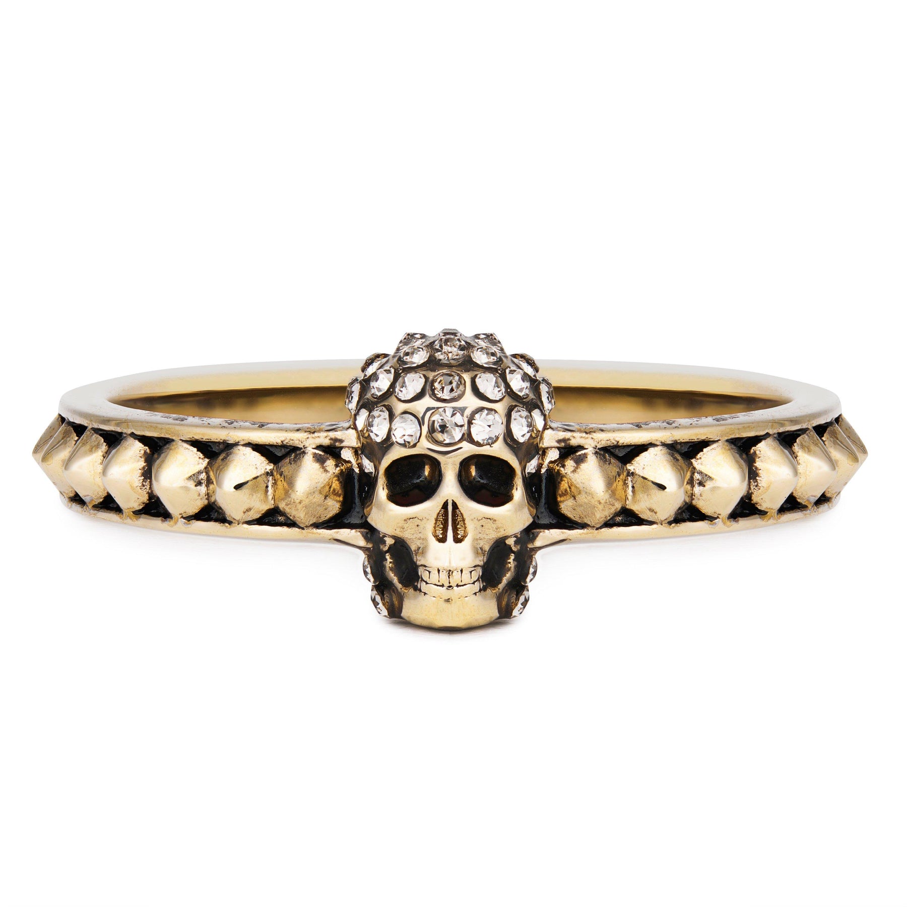 Pave Skull Ring