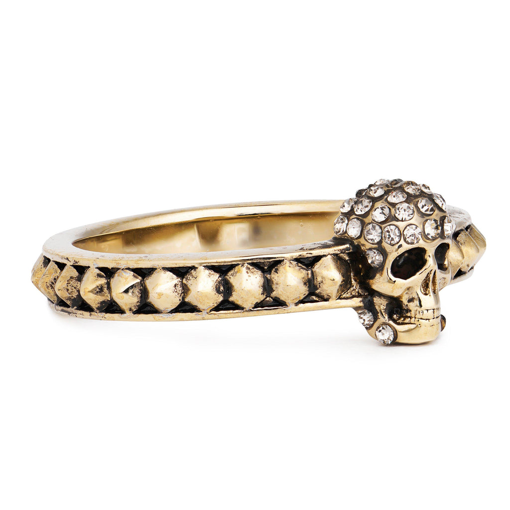 Pave Skull Ring