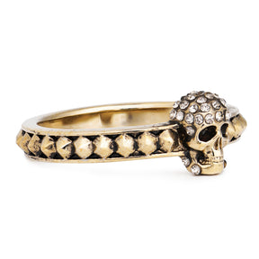 Pave Skull Ring