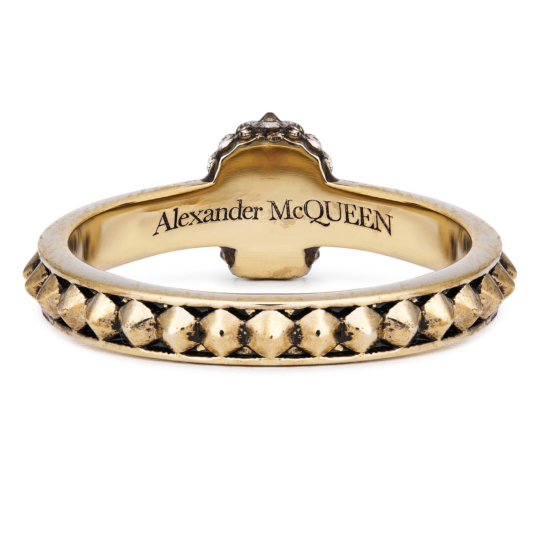 Pave Skull Ring