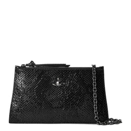 Vivienne Westwood Raffia Zip Clutch